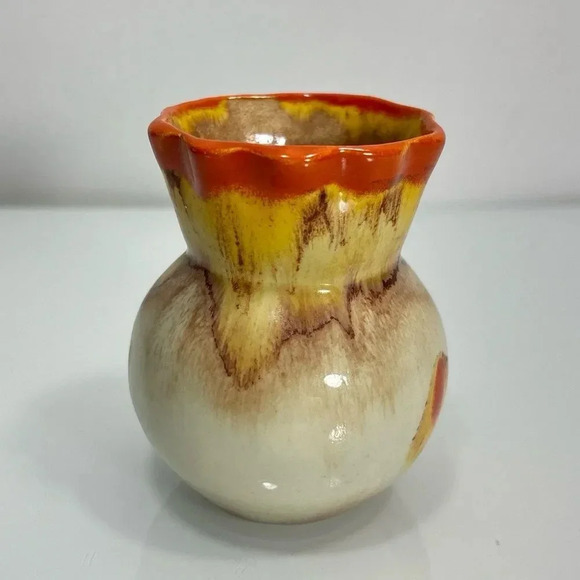 Vintage West Germany Handmade Colorful‎ Bud Vase - Picture 5 of 10